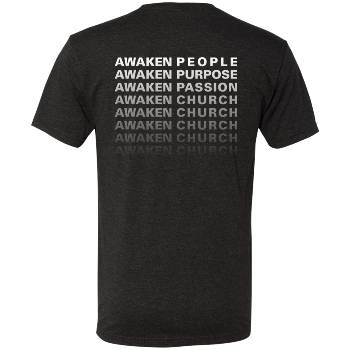 Awaken Church Premium Tees - Back Print