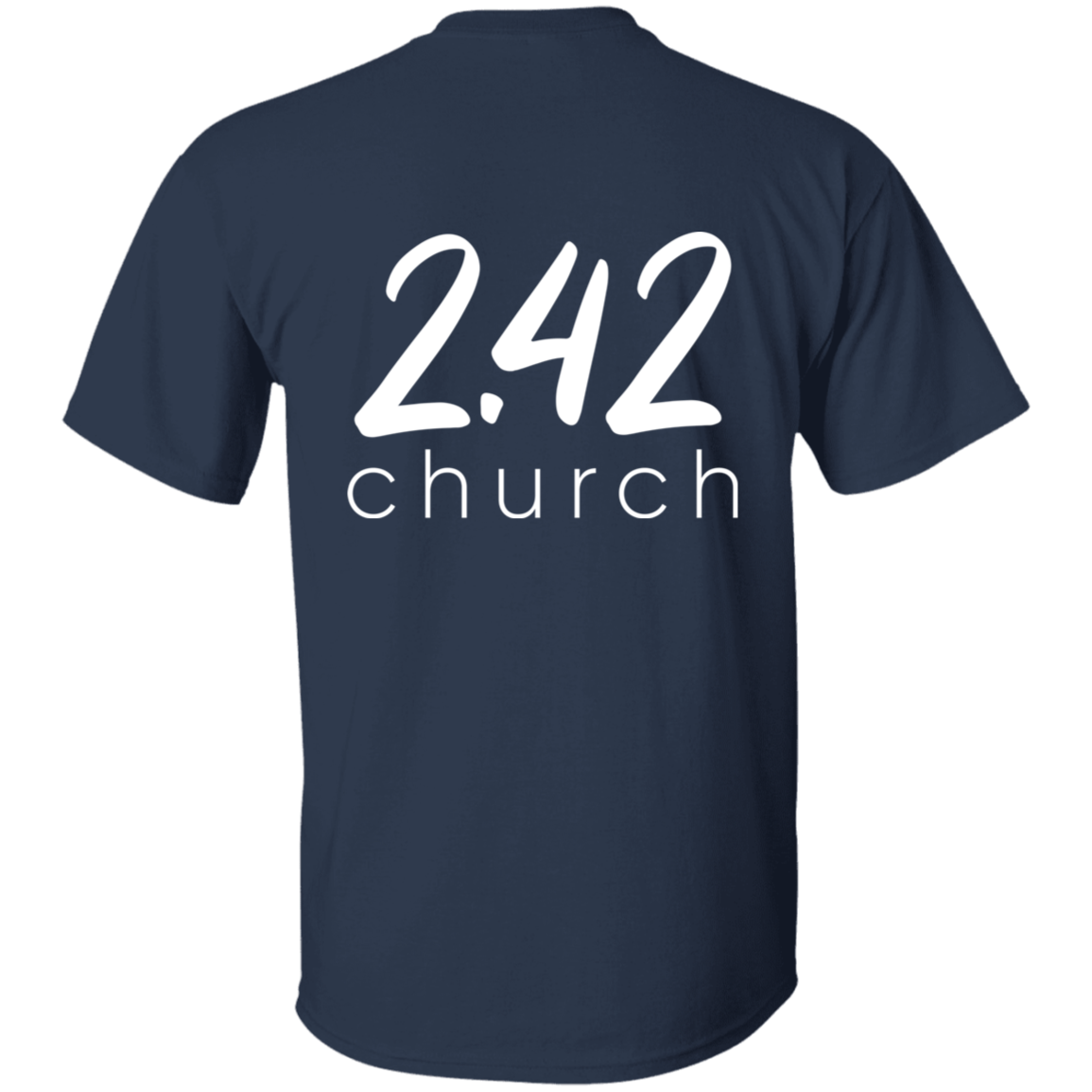 2.42 Church Shirts - White Logo
