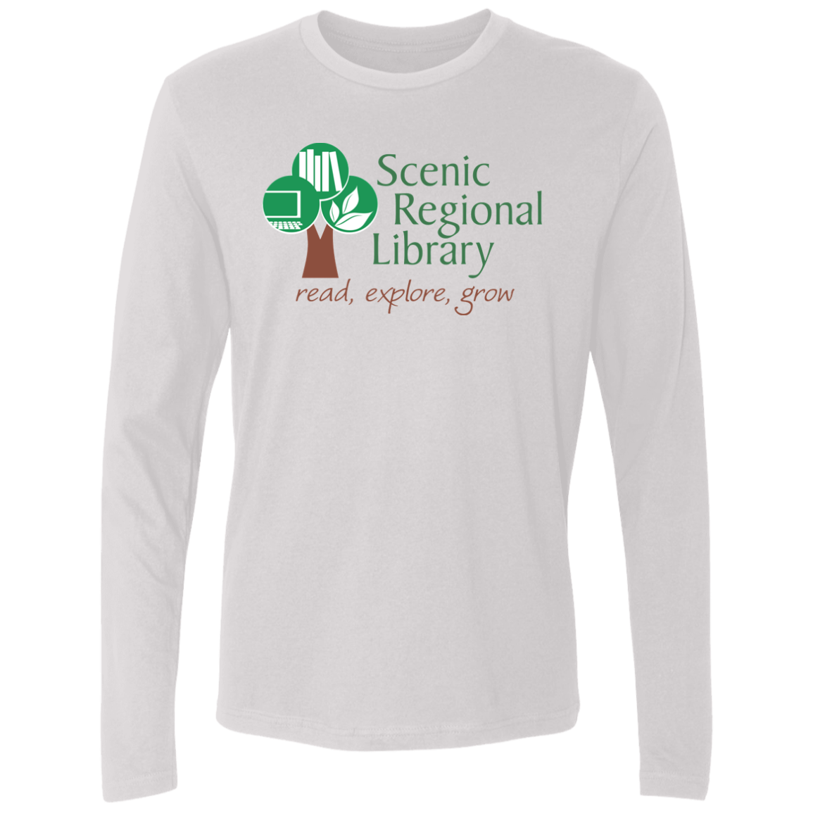 Scenic Regional Library Logo - Long Sleeves