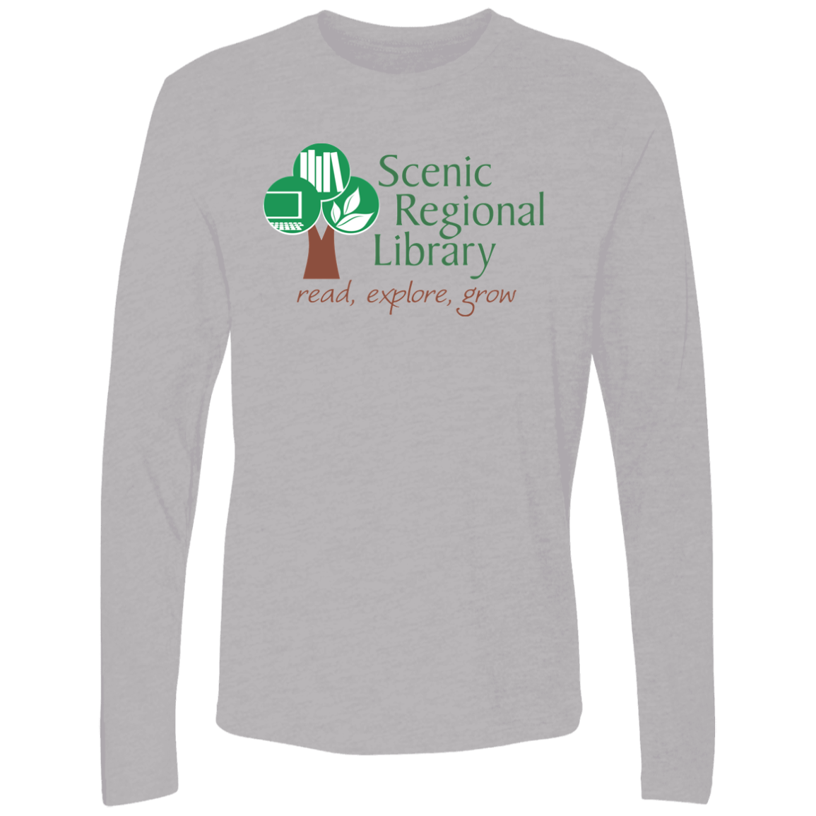 Scenic Regional Library Logo - Long Sleeves