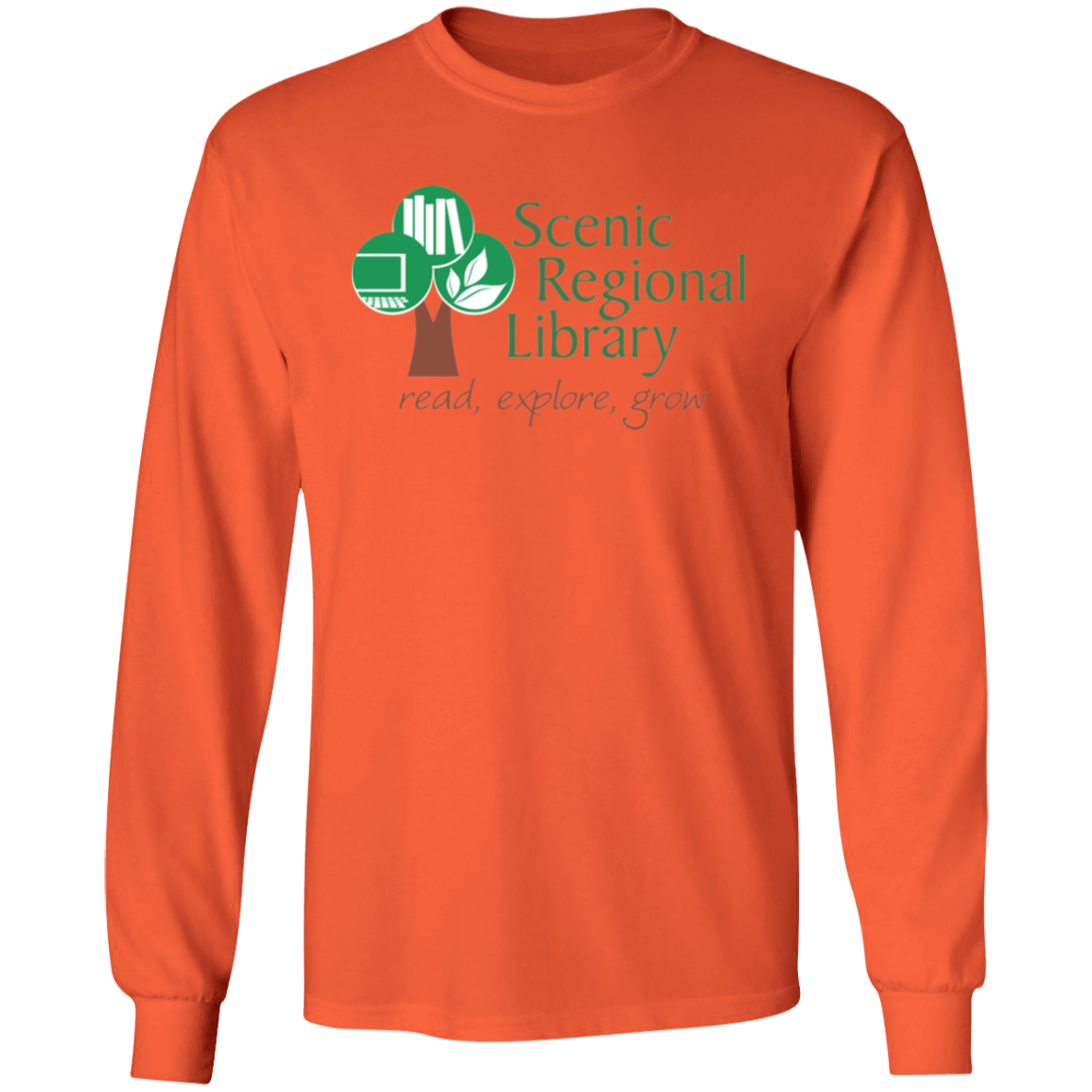 Scenic Regional Library Logo - Long Sleeves