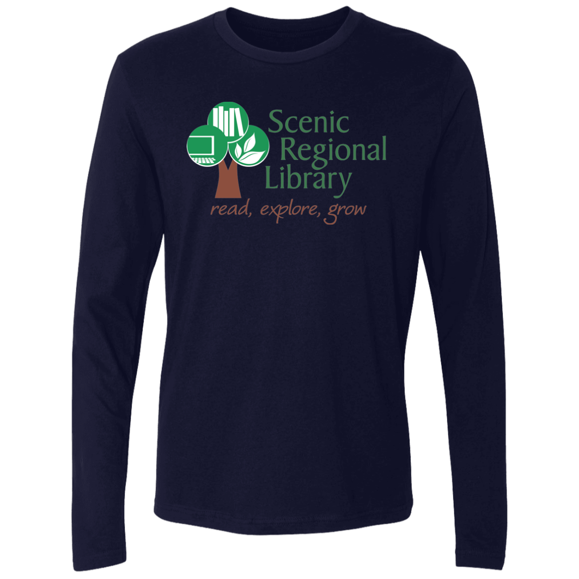 Scenic Regional Library Logo - Long Sleeves