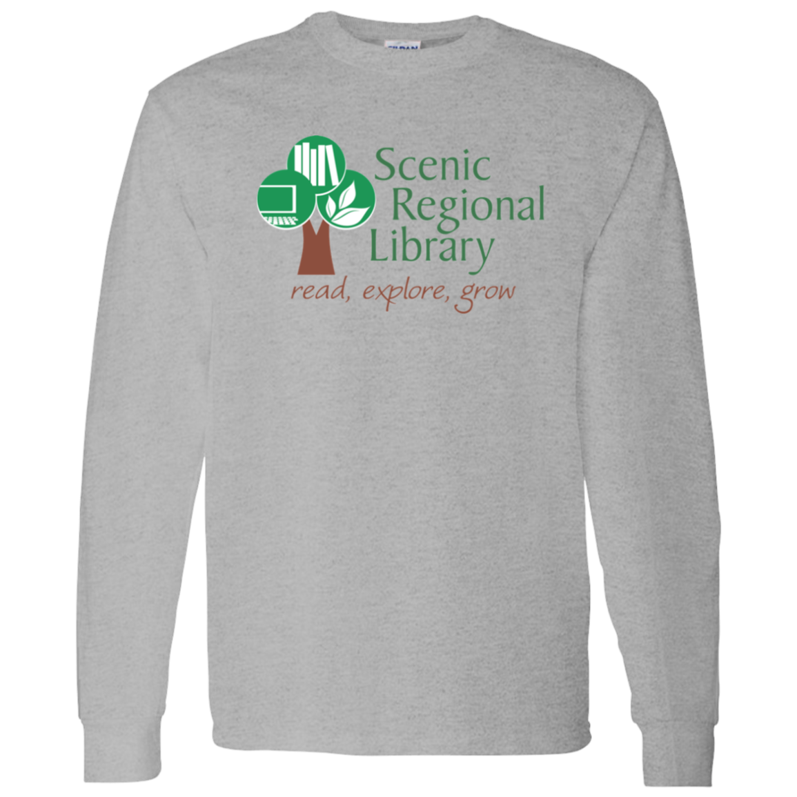 Scenic Regional Library Logo - Long Sleeves