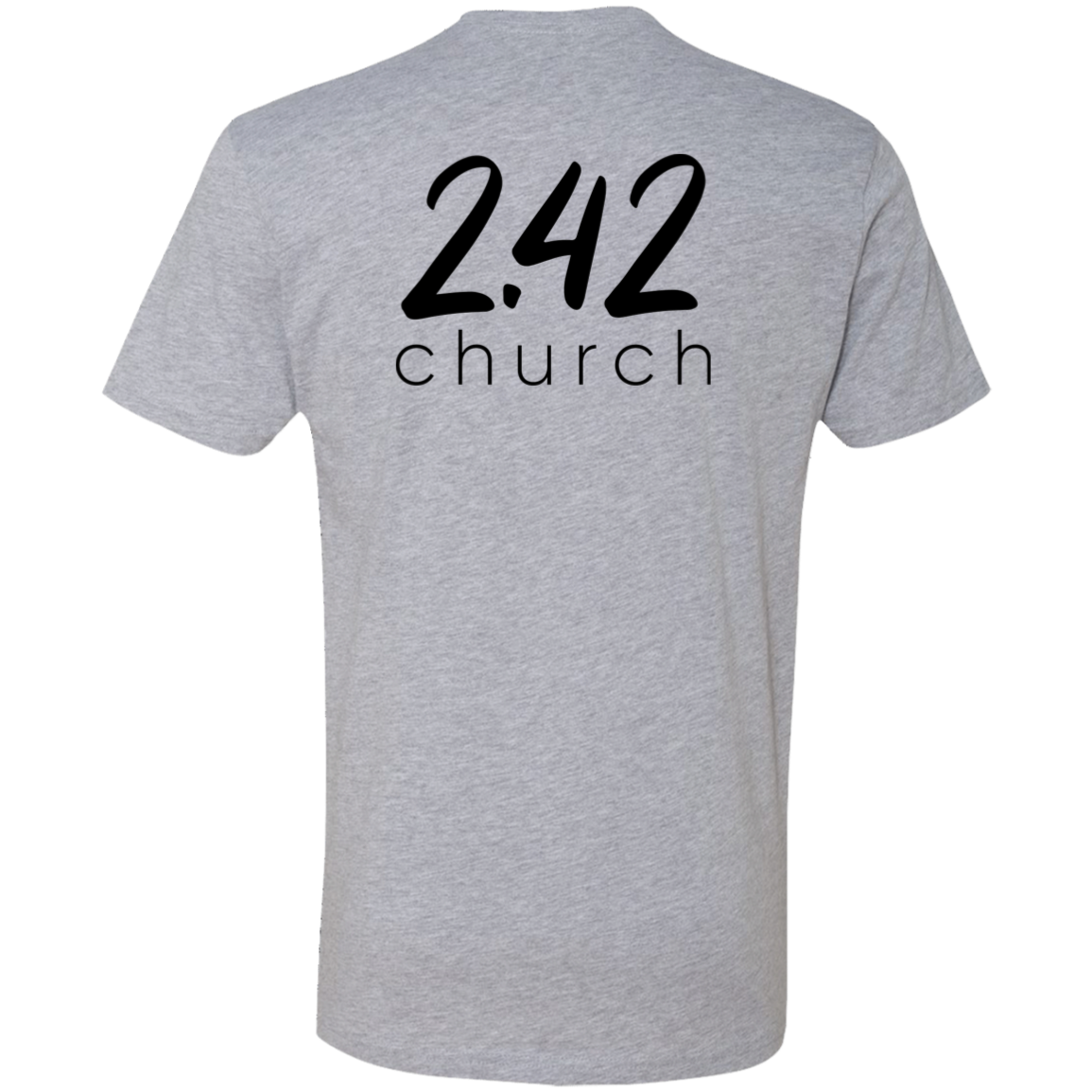 2.42 Church Shirts - Black Logo