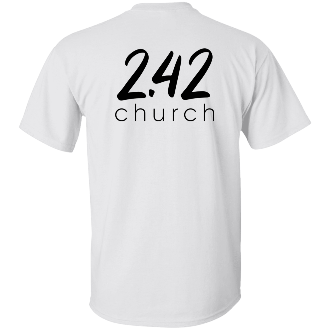 2.42 Church Shirts - Black Logo