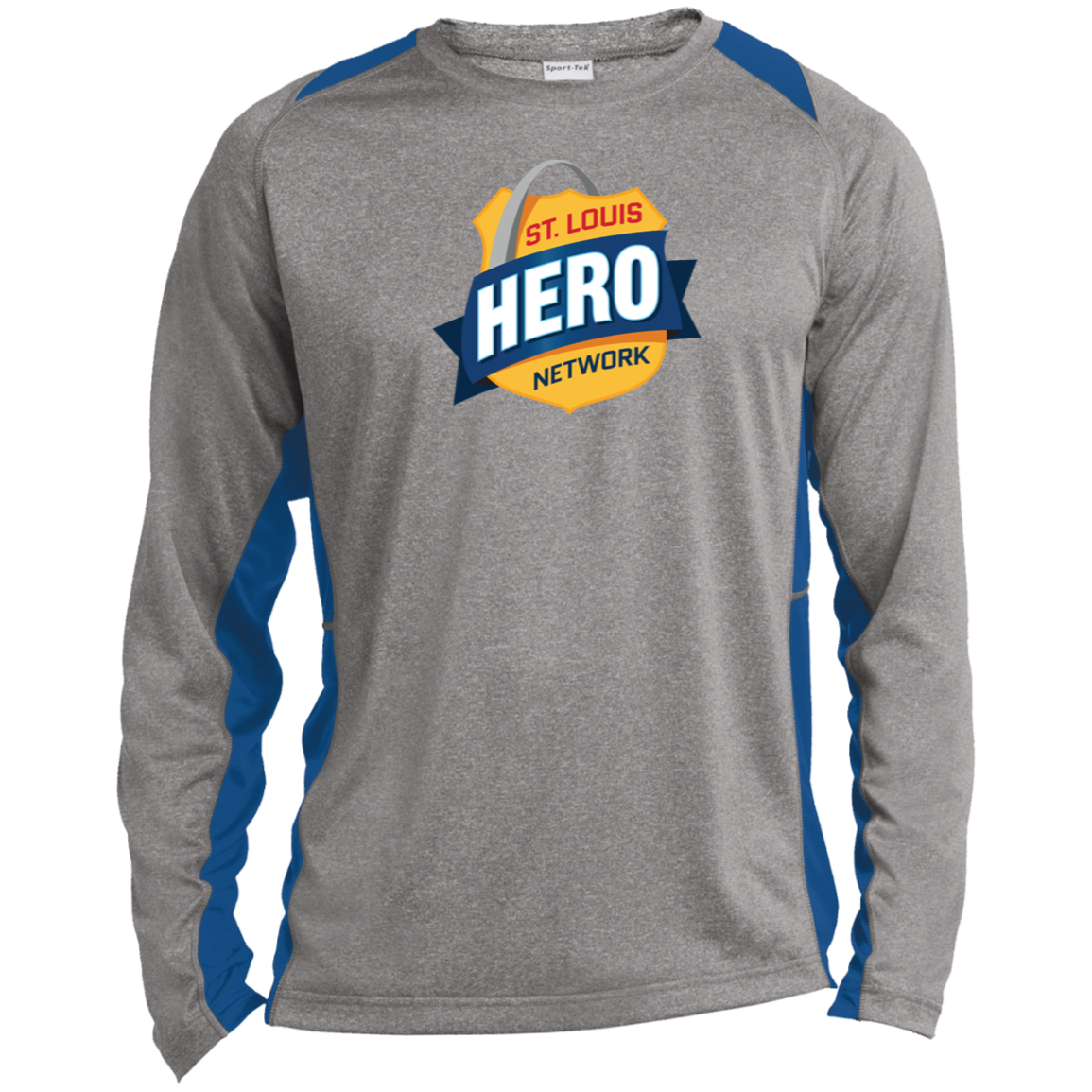 Colorblock Performance Long Sleeve - STL Hero Network