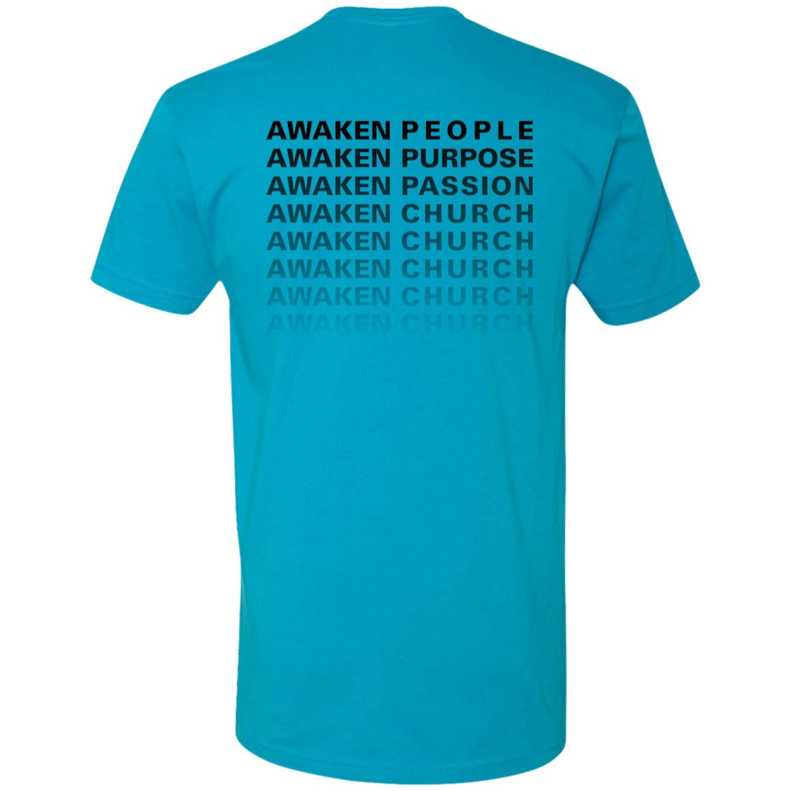 Awaken Church Premium Tees - Back Print