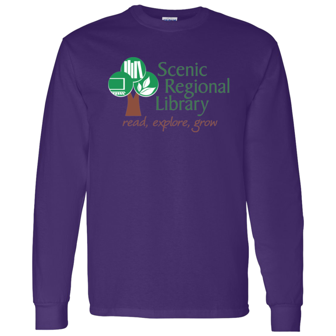 Scenic Regional Library Logo - Long Sleeves