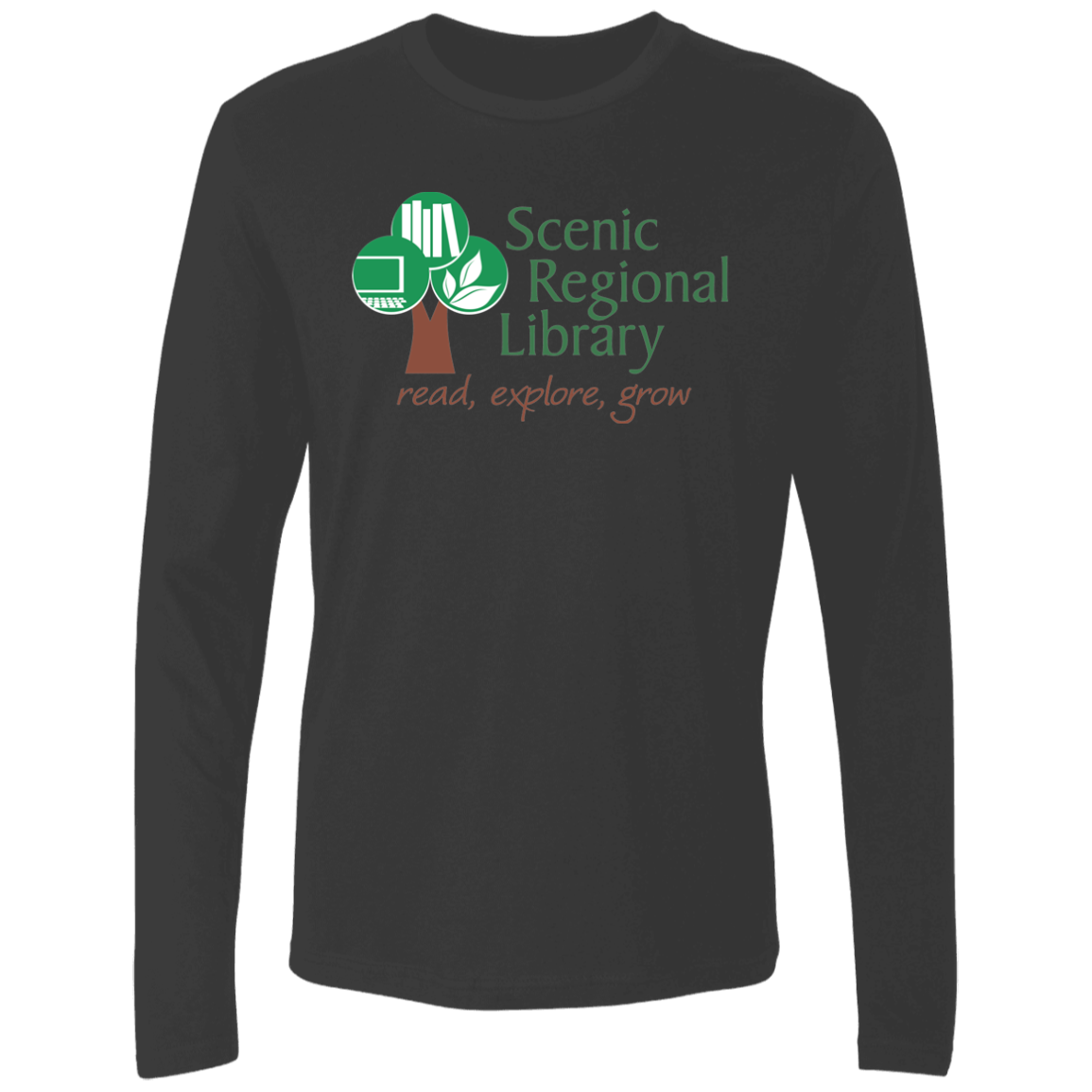 Scenic Regional Library Logo - Long Sleeves