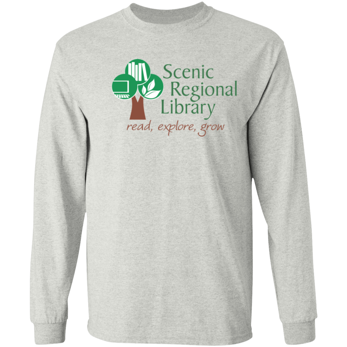 Scenic Regional Library Logo - Long Sleeves