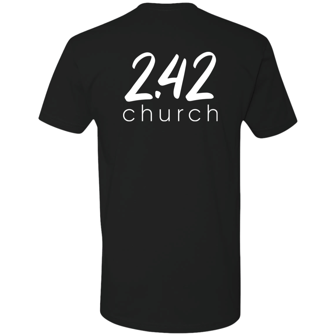 2.42 Church Shirts - White Logo