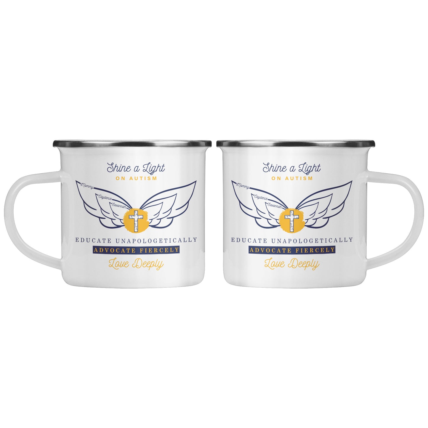 Jessica's Love- Camping Mug - Sarah Wengler