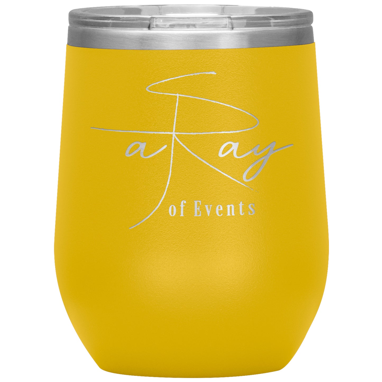 aRay of Events - Wine Tumbler