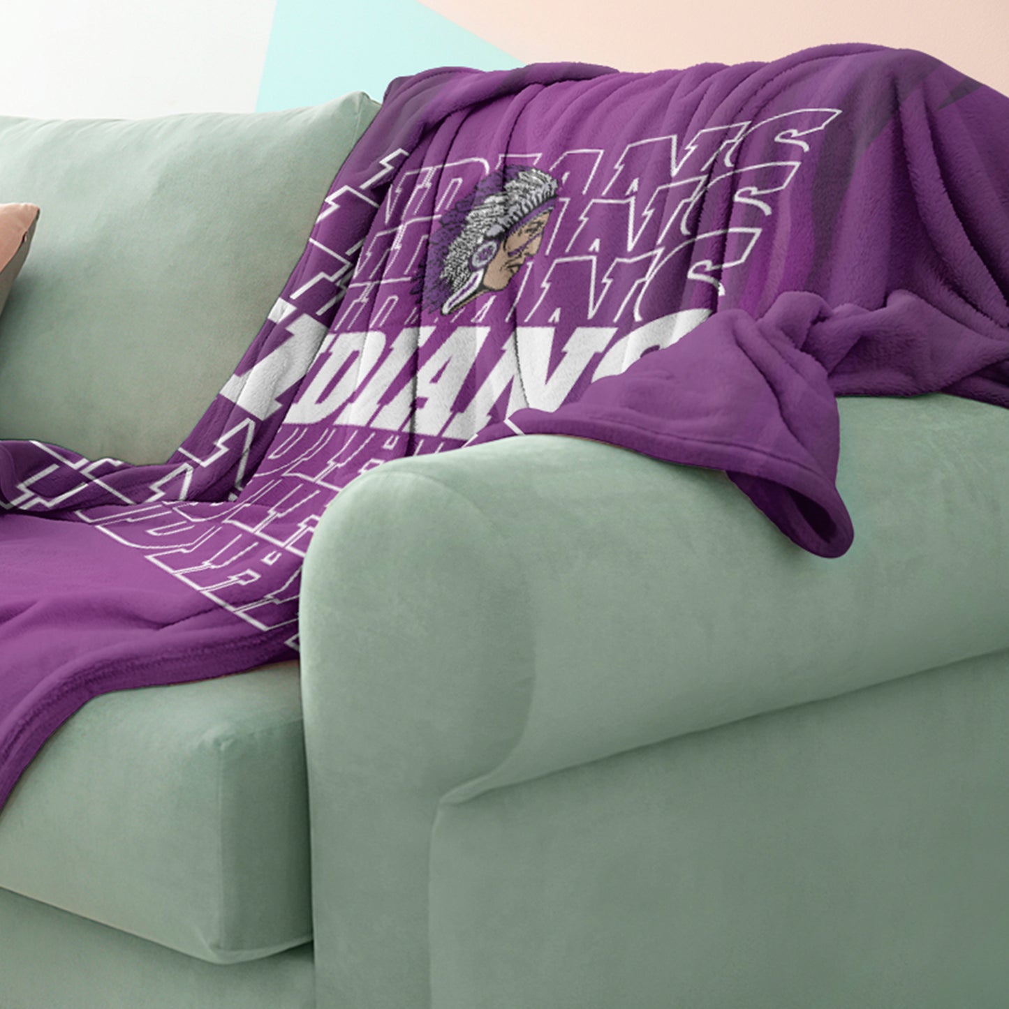 Pacific Indians - Sherpa Blankets