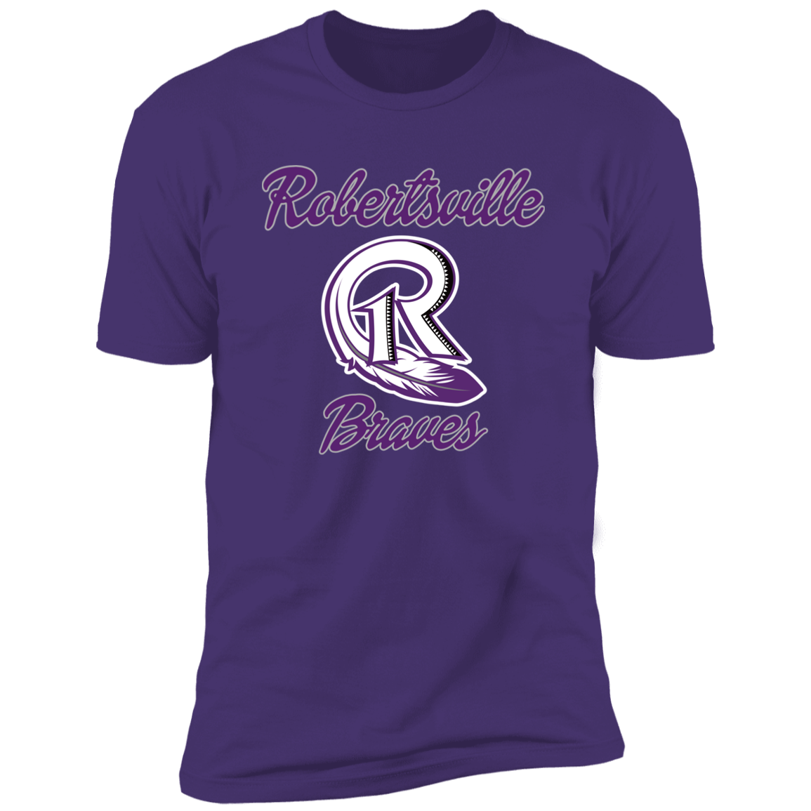 Robertsville Braves - Adult Premium T-Shirt