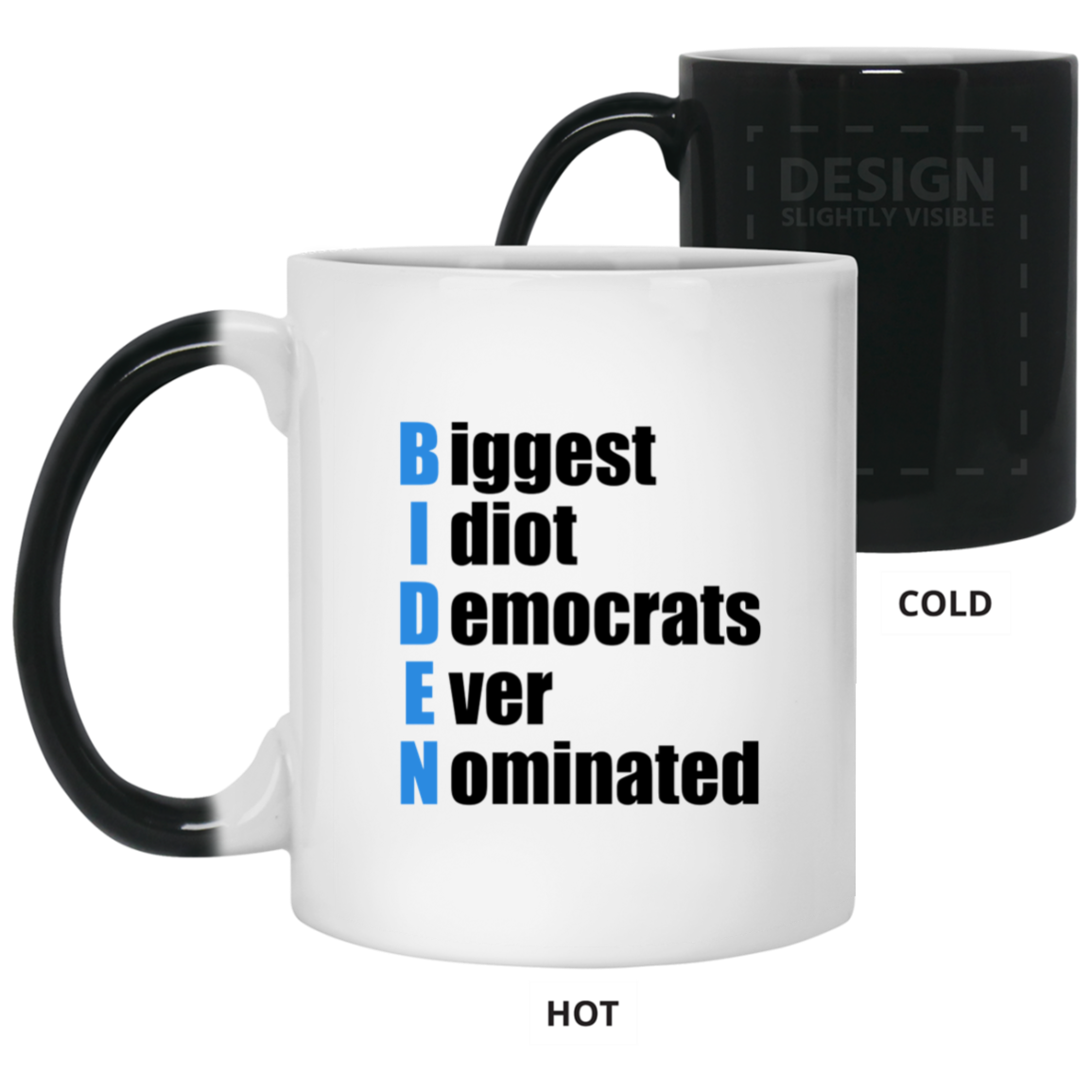 Biggest Idiot Democrats Ever Nominated - MUGS