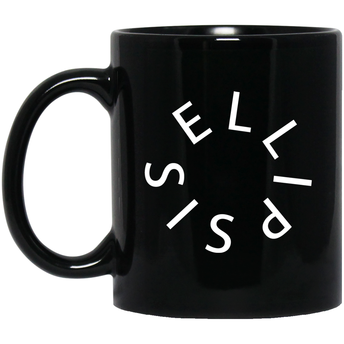 ESM 11 oz. Black Mug