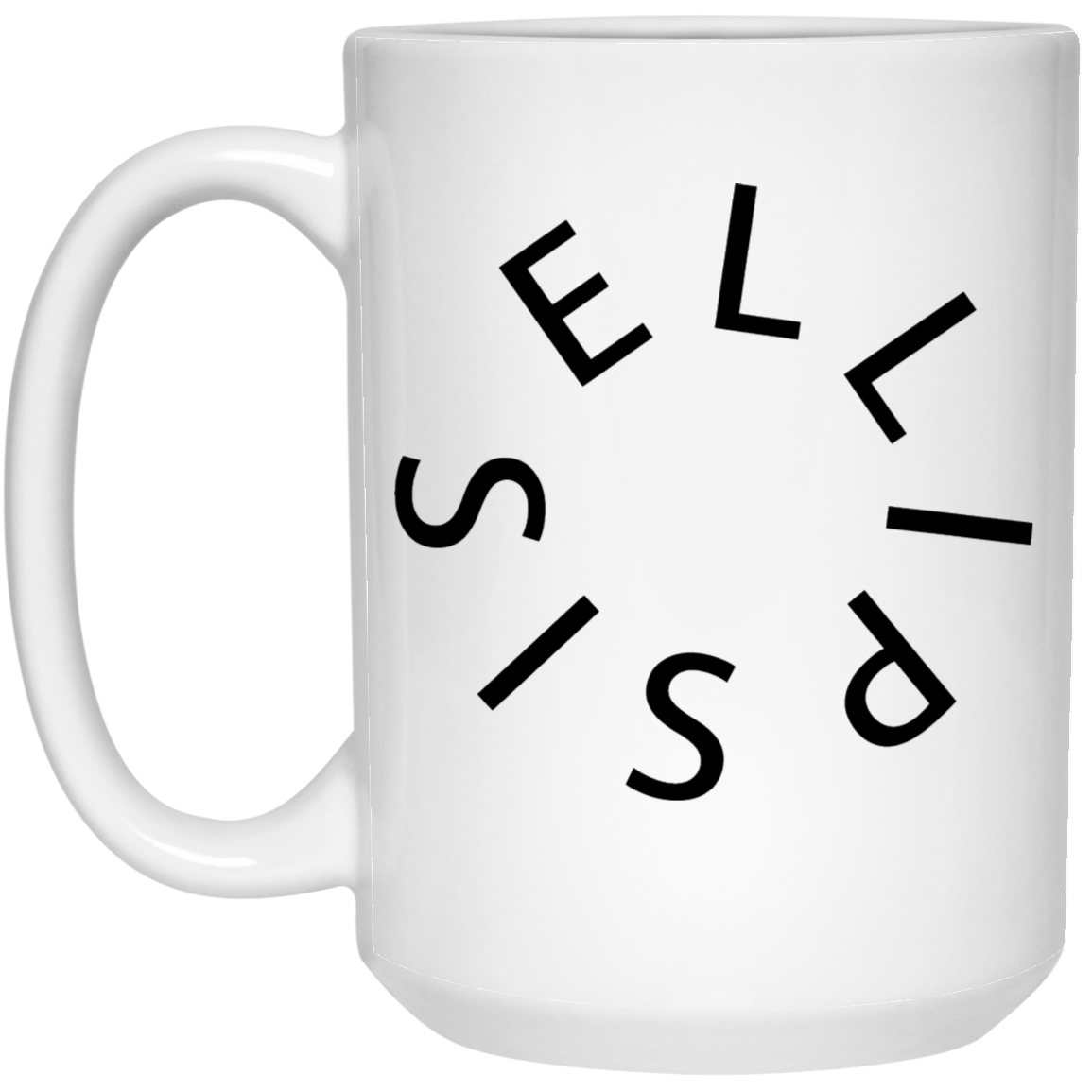 ESM 15 oz. White Mug