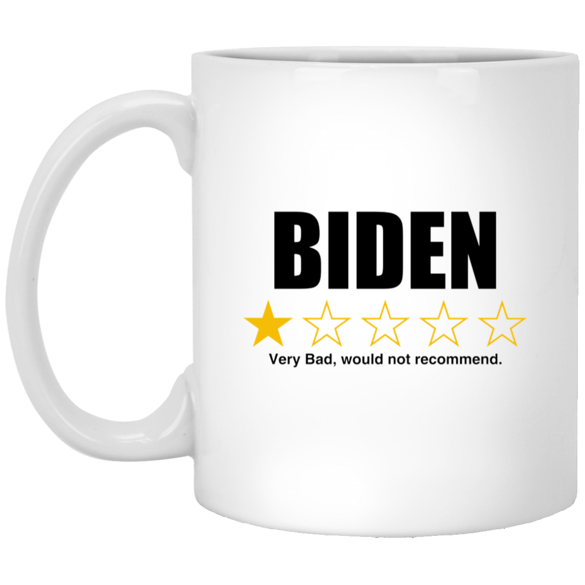 BIDEN - 1 Star Rating, Very Bad Not Recommended