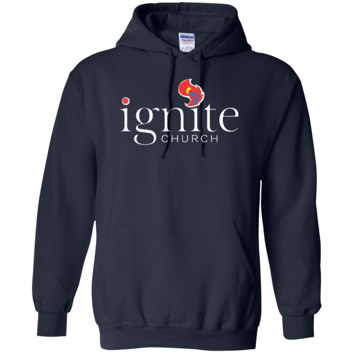 Pullover Hoodie 8 oz - Kick Merch - 2