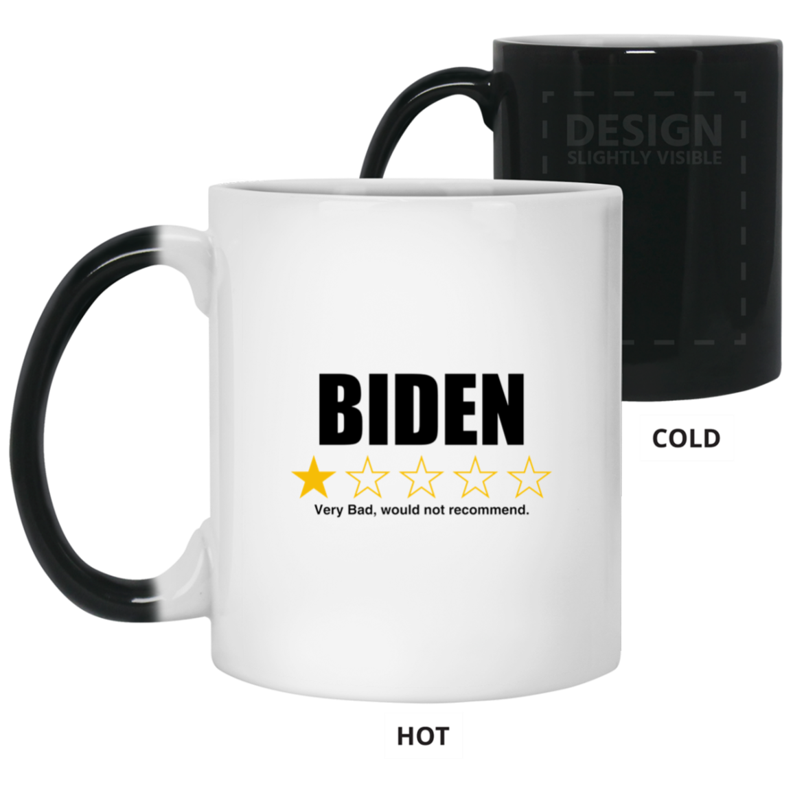 BIDEN - 1 Star Rating, Very Bad Not Recommended