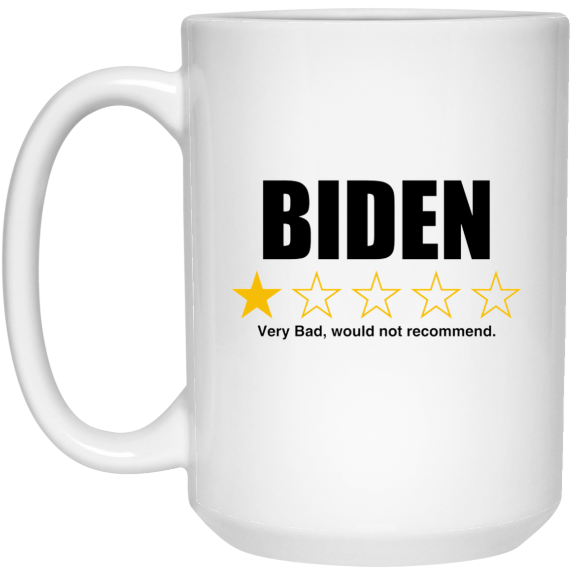 BIDEN - 1 Star Rating, Very Bad Not Recommended