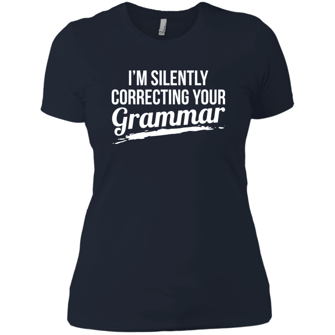 I'm Silently Correcting Your Grammar