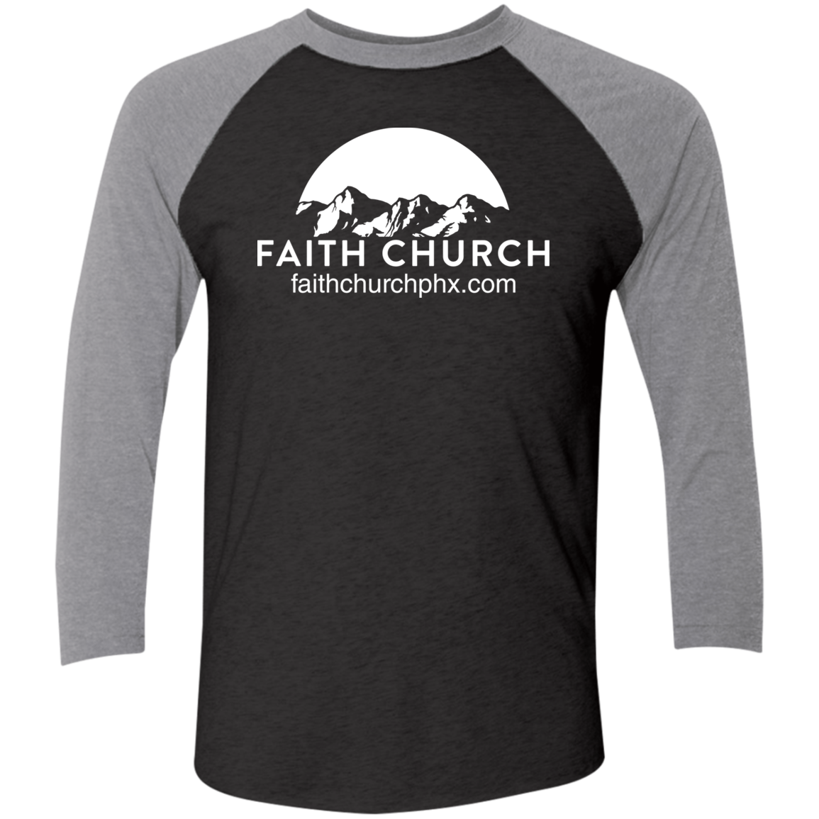 Faith Church - Tri-Blend Raglan Shirt