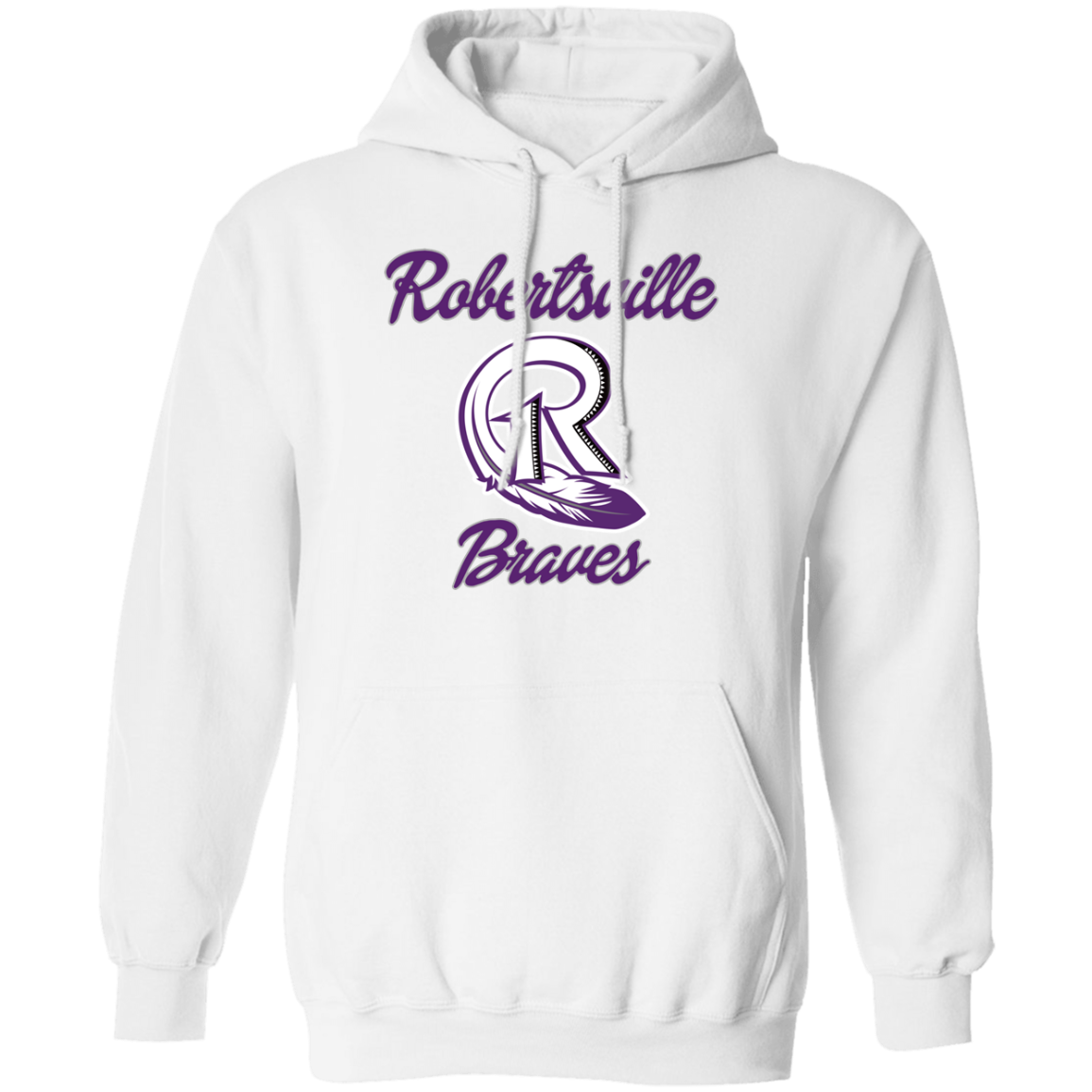 Robertsville Braves - Adult Pullover Hoodie