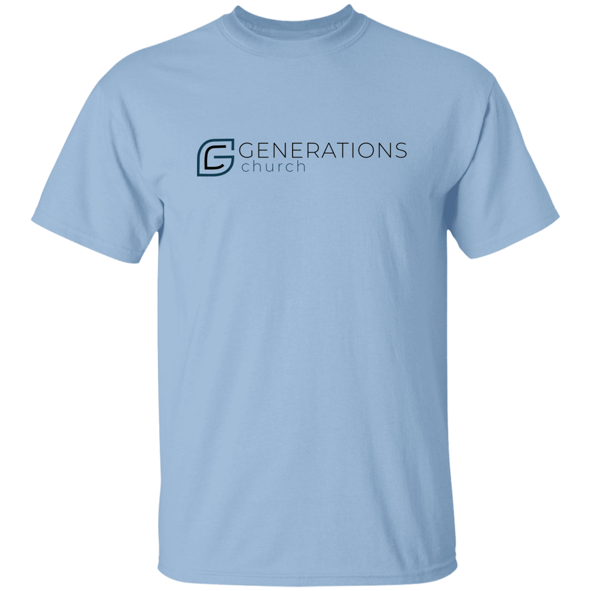 Generations Church - Light Garment Basic Tees