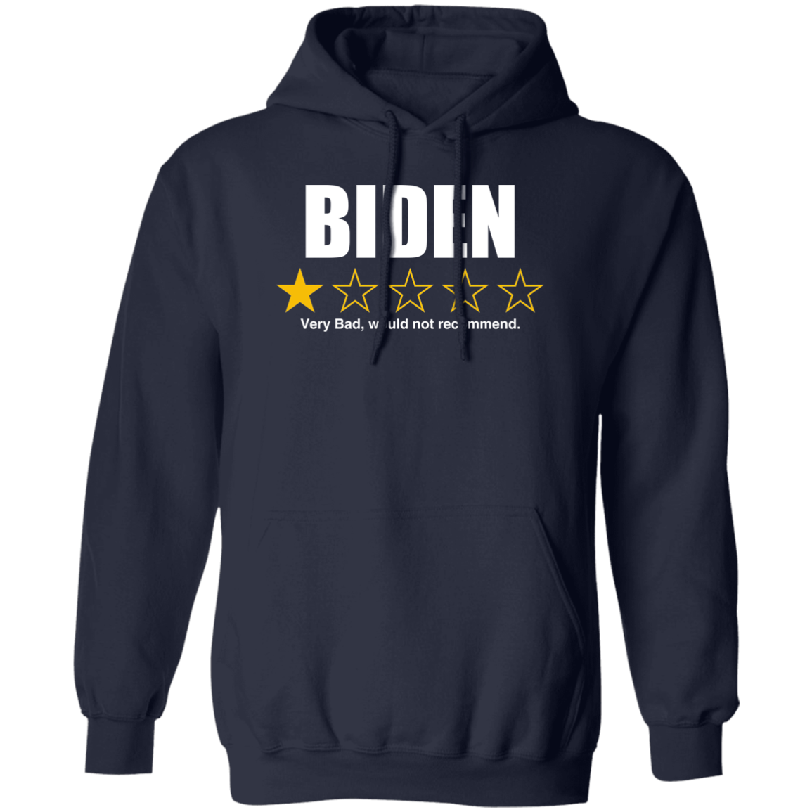 BIDEN - 1 Star Rating, Very Bad Not Recommended