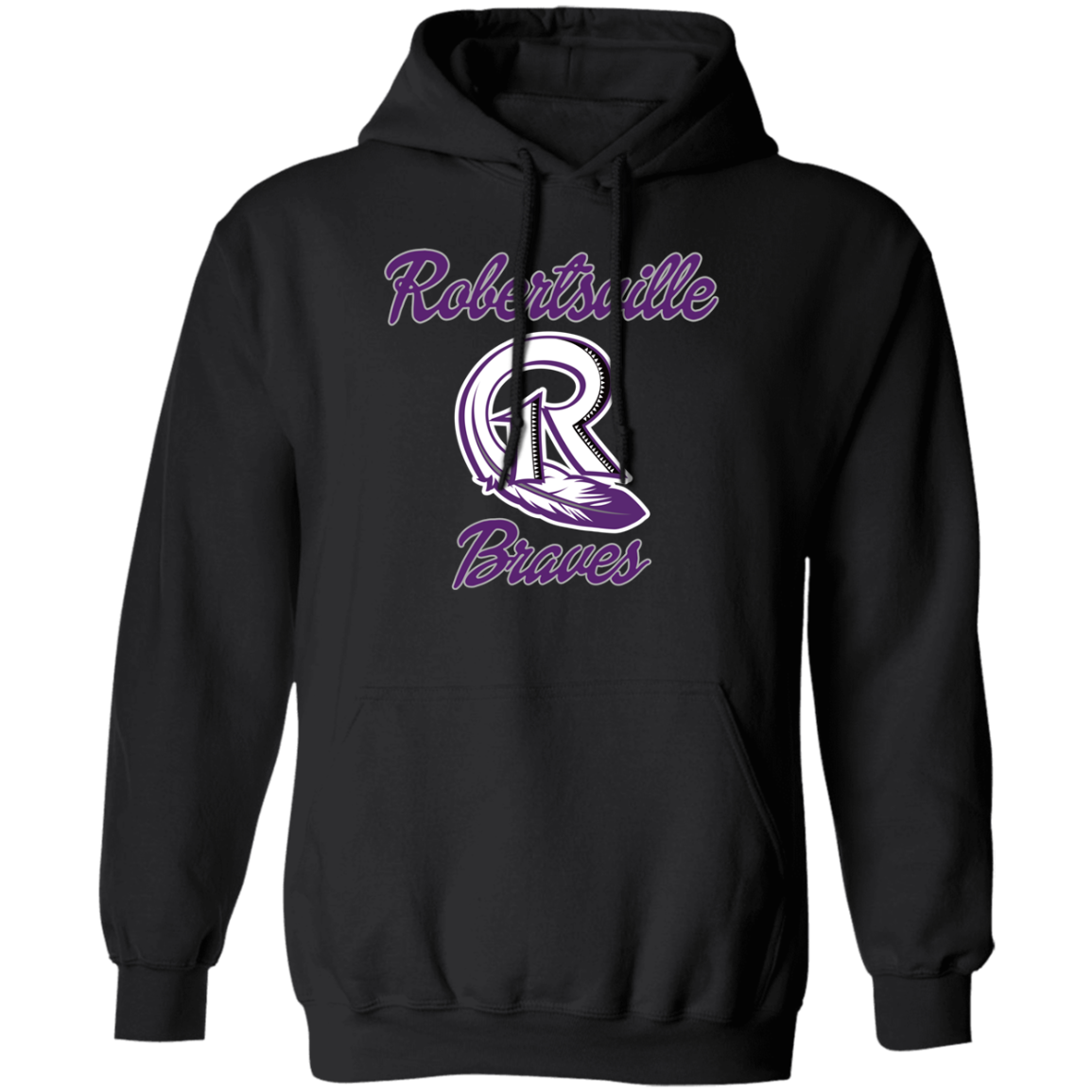 Robertsville Braves - Adult Pullover Hoodie