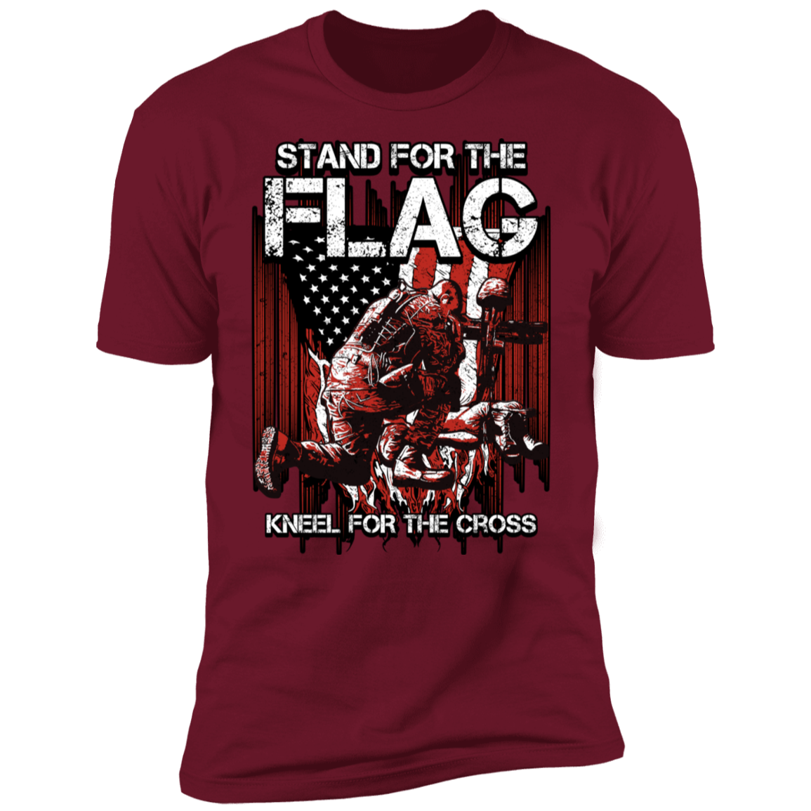 Stand For the Flag - Premium Short sleeve