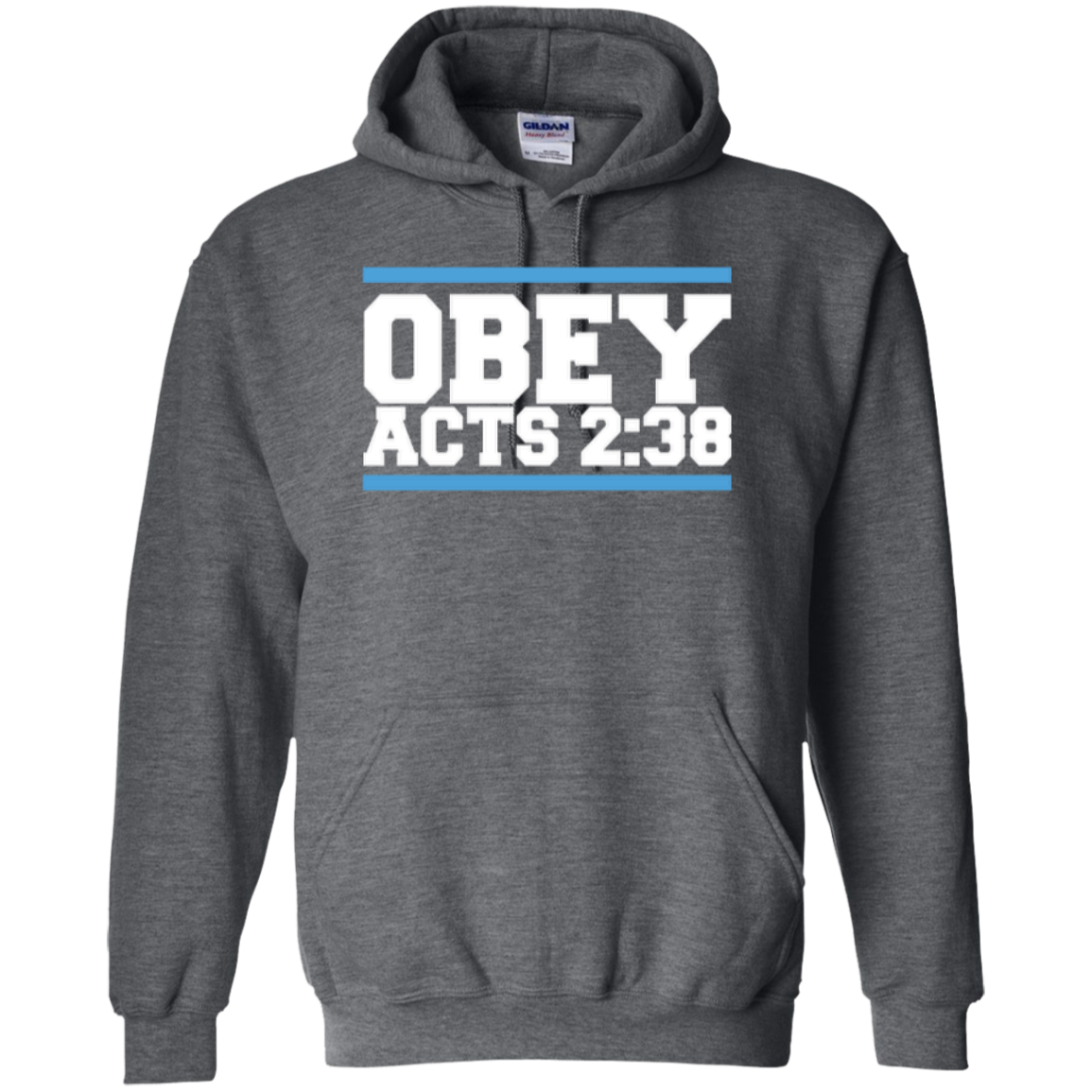 Obey Acts 2:38 - Pullover Hoodie - Kick Merch - 2