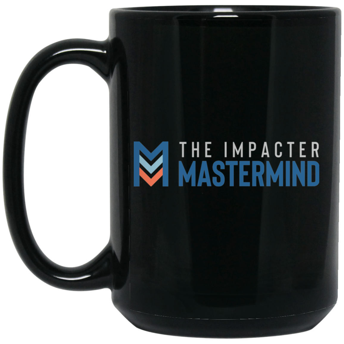 The Impacter Mastermind - 15 oz. Black Mug