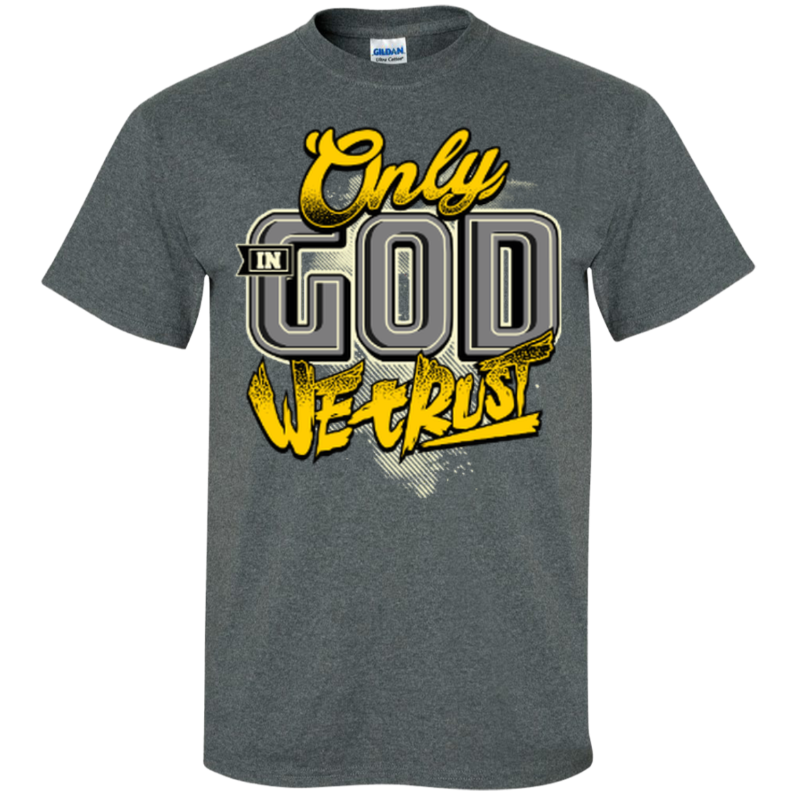 Only In God We Trust - Apostolic Images - Cotton T-Shirt - Kick Merch - 6