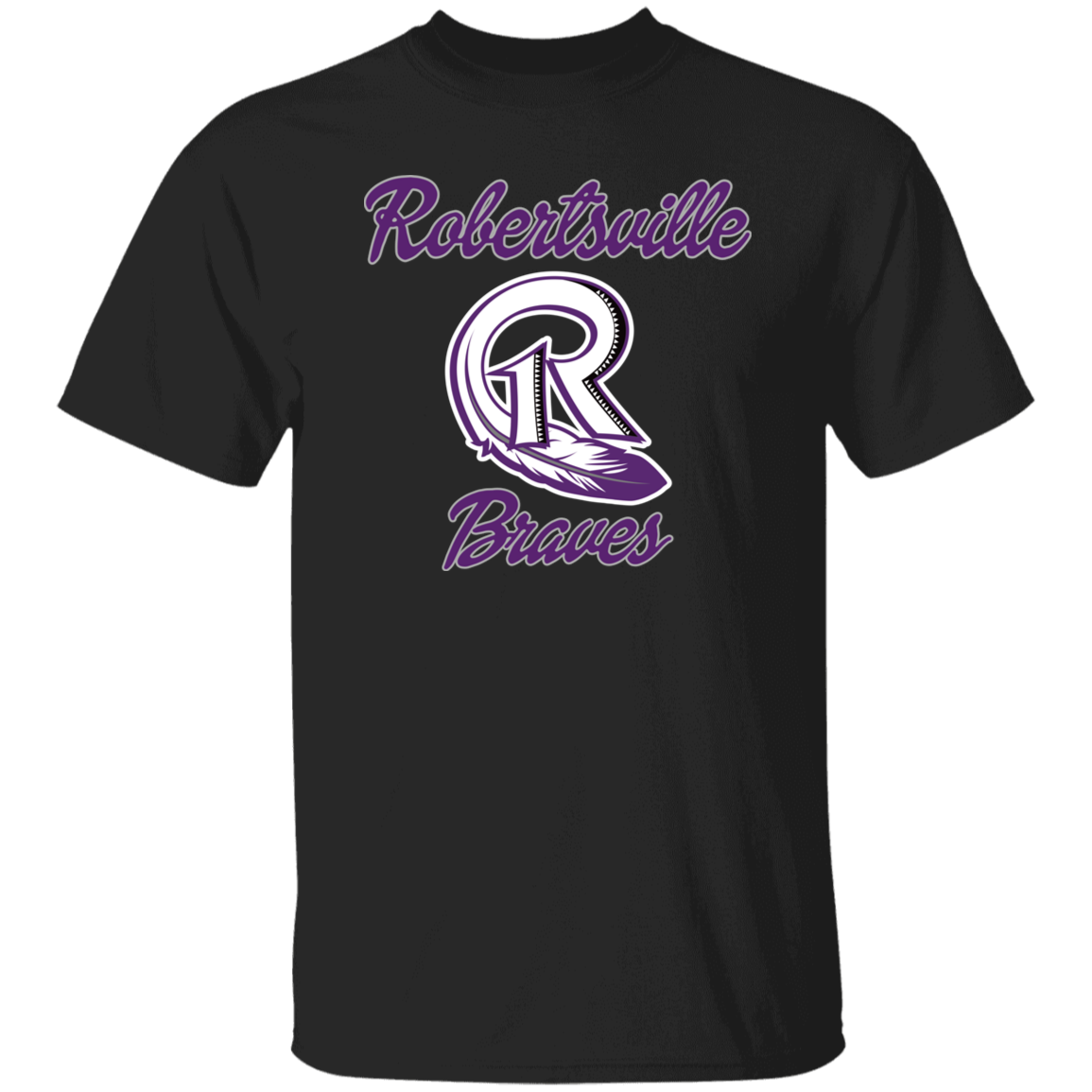 Robertsville Braves - Adult Basic T-Shirt