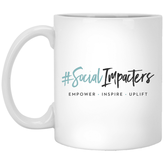 Social Impacters - 11 oz. White Mug