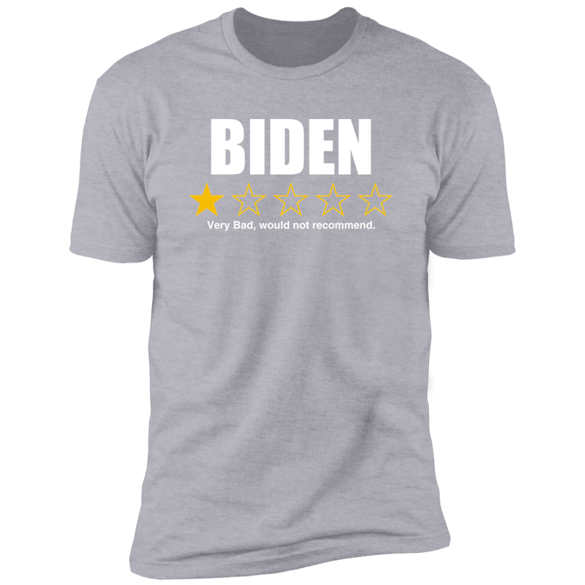 BIDEN - 1 Star Rating, Very Bad Not Recommended