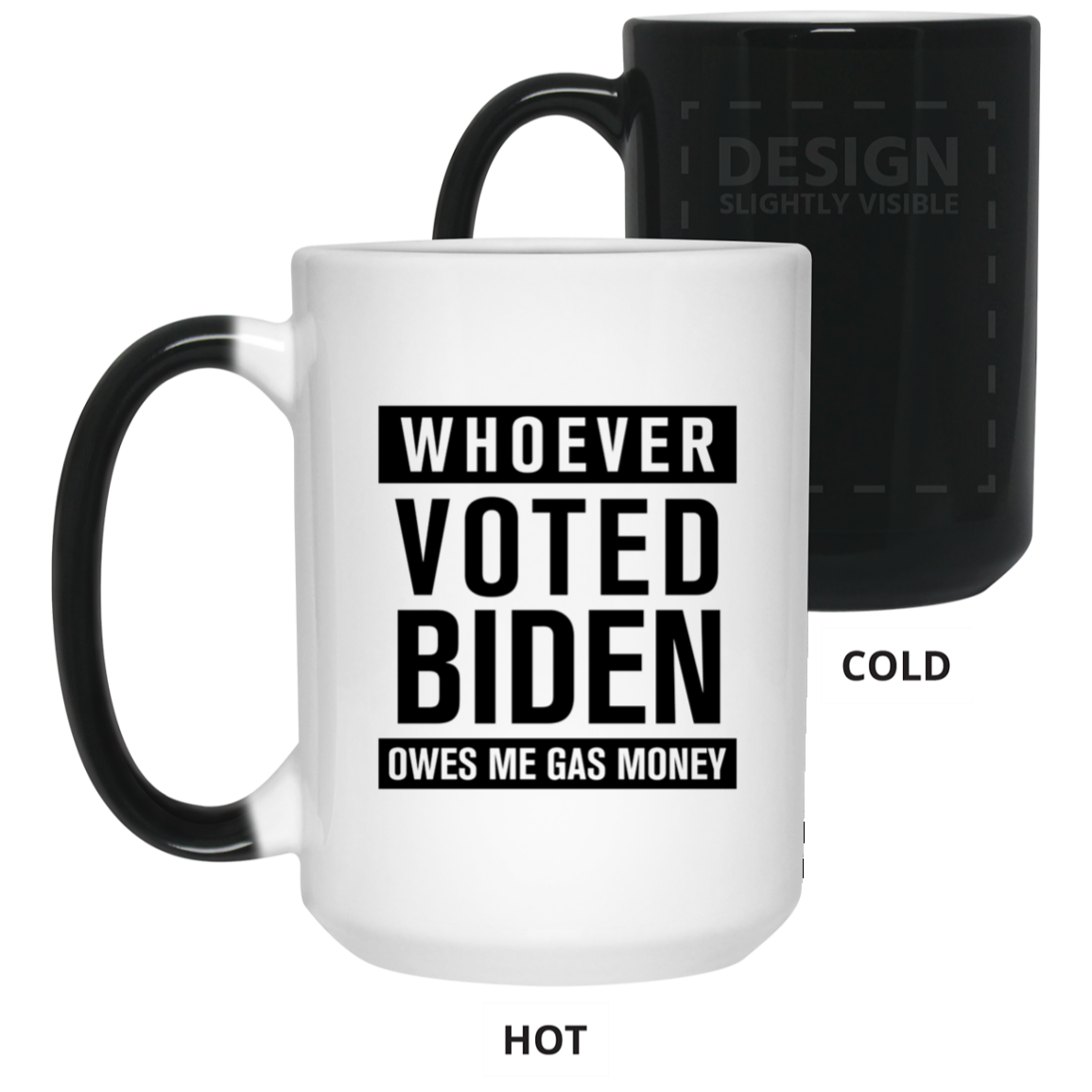Whoever Voted Biden Owes Me Gas Money - MUGS