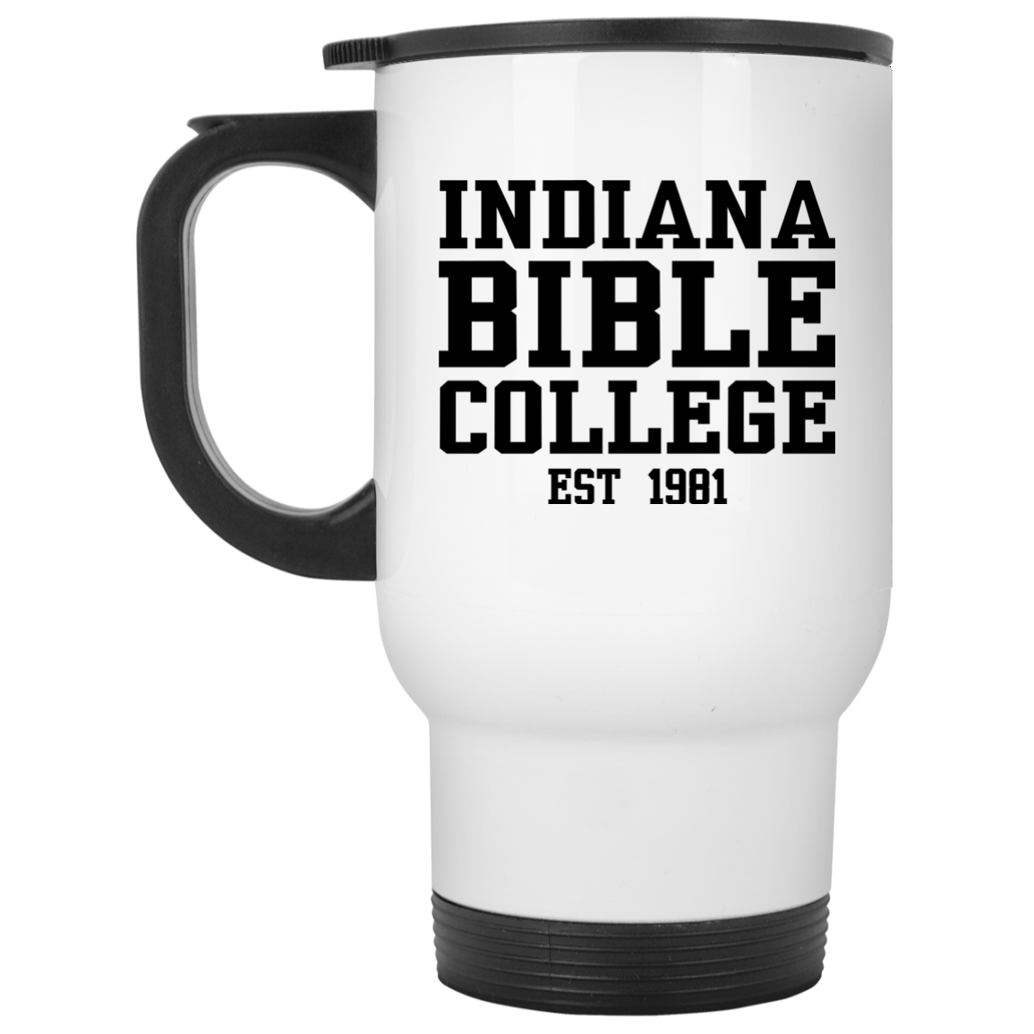 IBC - White Travel Mug