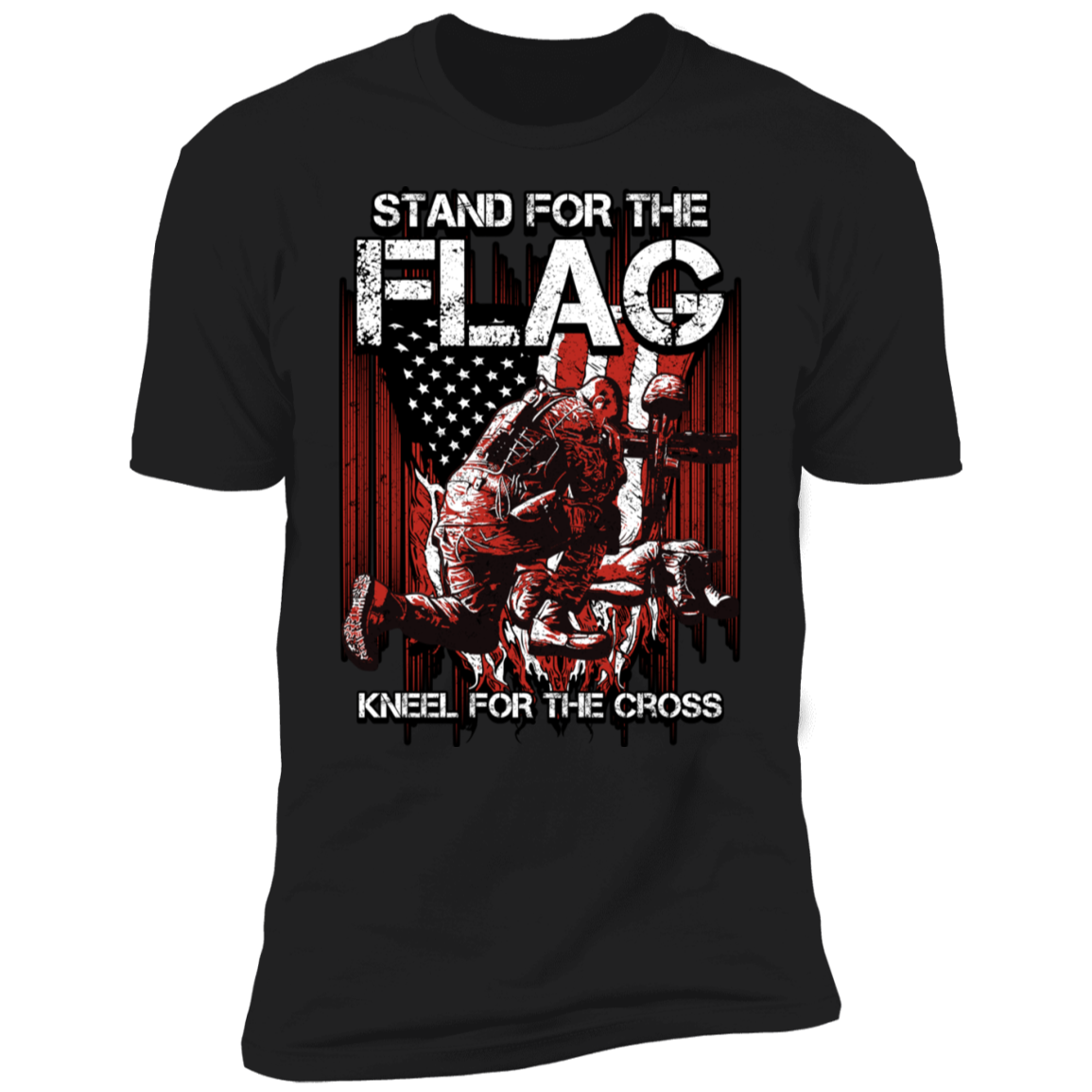 Stand For the Flag - Premium Short sleeve
