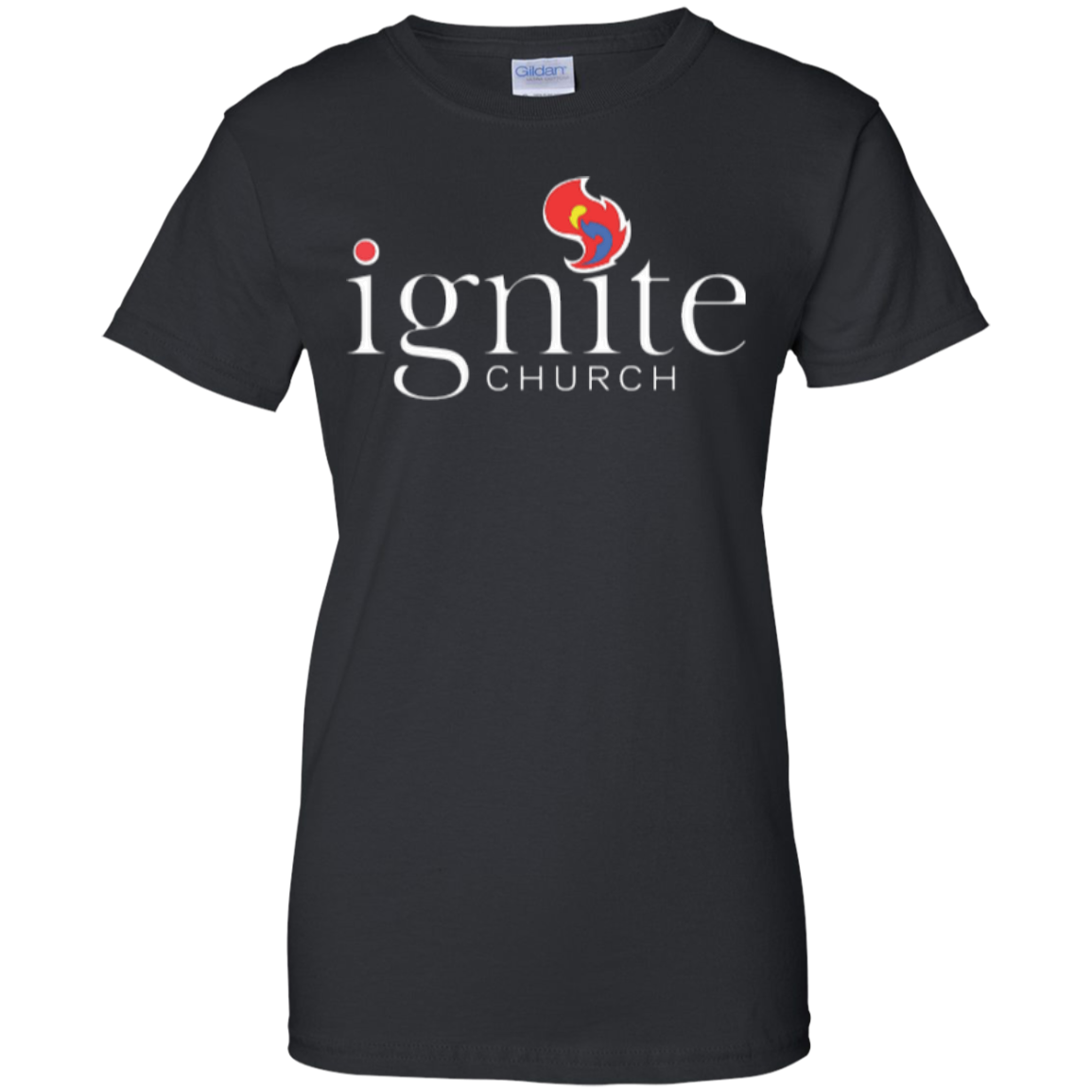 Ladies Custom 100% Cotton T-Shirt - Kick Merch - 2