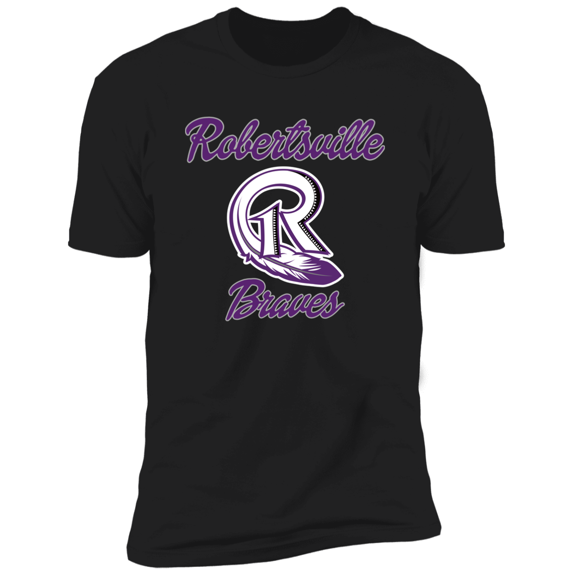 Robertsville Braves - Adult Premium T-Shirt