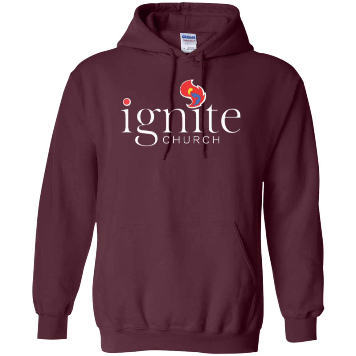 Pullover Hoodie 8 oz - Kick Merch - 5