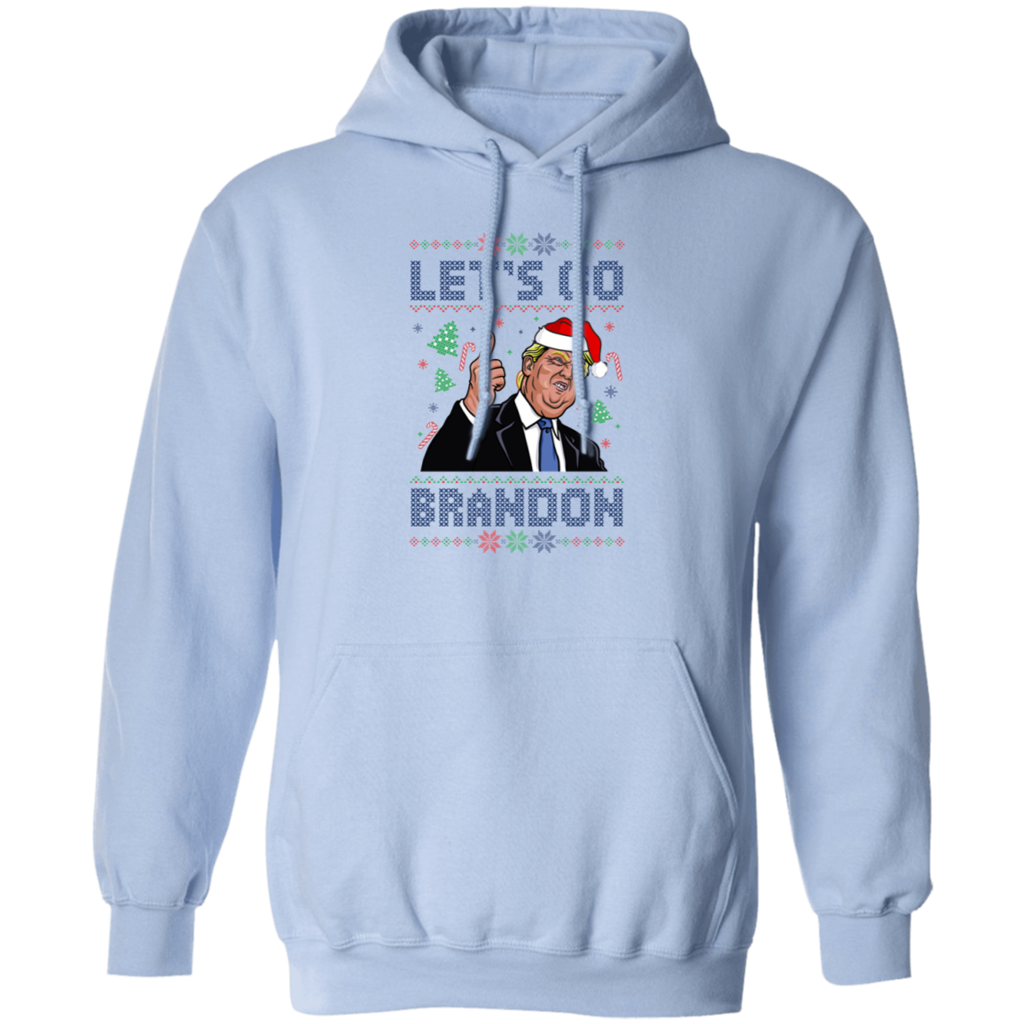 TRUMP FJB - Let's Go Brandon Ugly Christmas Apparel