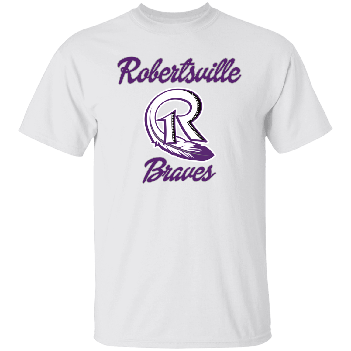 Robertsville Braves - Adult Basic T-Shirt