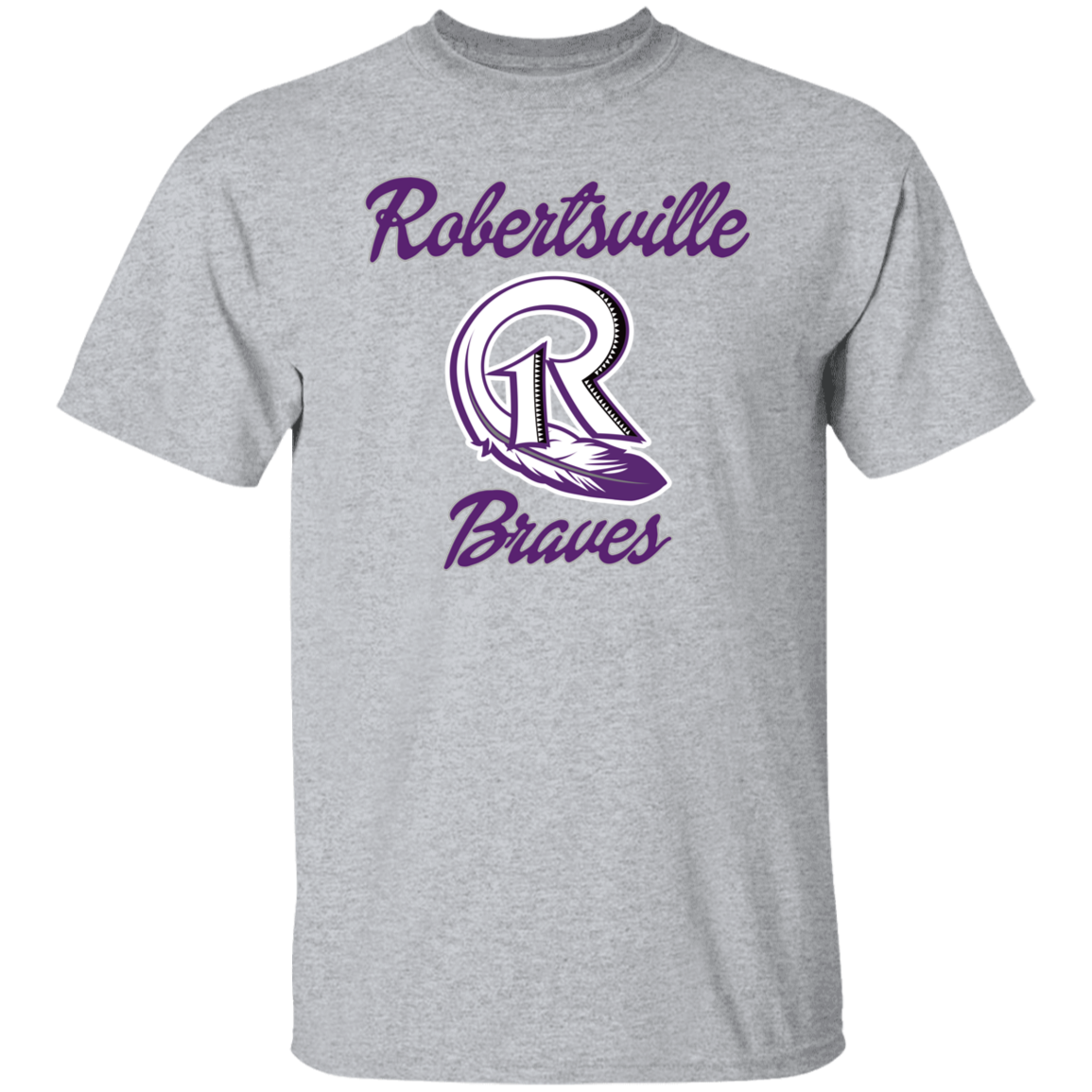 Robertsville Braves - Adult Basic T-Shirt