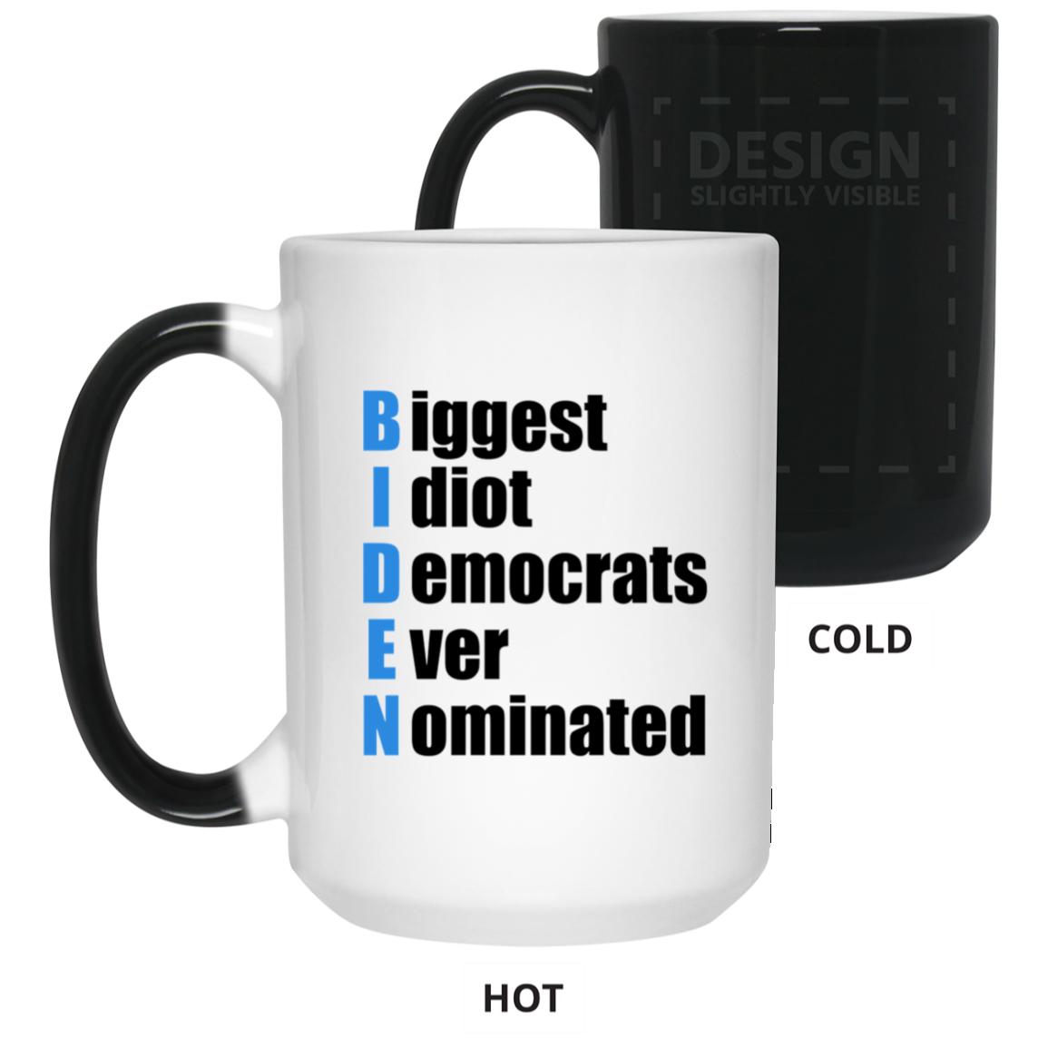 Biggest Idiot Democrats Ever Nominated - MUGS