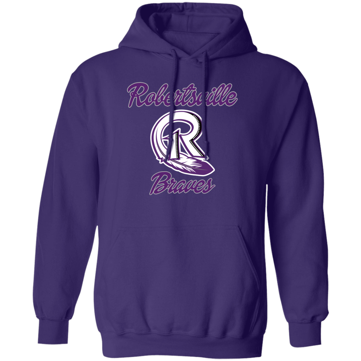 Robertsville Braves - Adult Pullover Hoodie